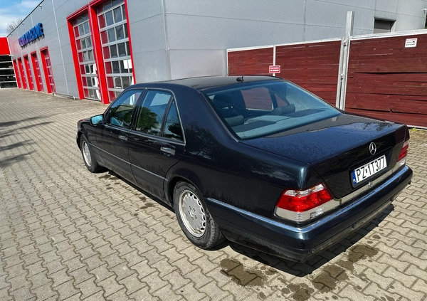 Mercedes-Benz Klasa S cena 59900 przebieg: 269500, rok produkcji 1996 z Głowno małe 121